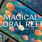Coral Reef Illustrations Presentation 01